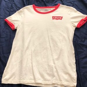 Levi’s logo white shirt